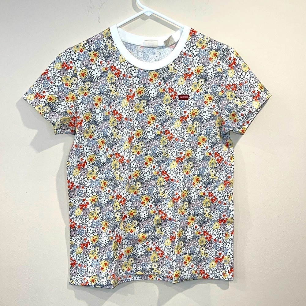 🔥Levi's Kids Floral Print T-Shirt - Multicolor🔥